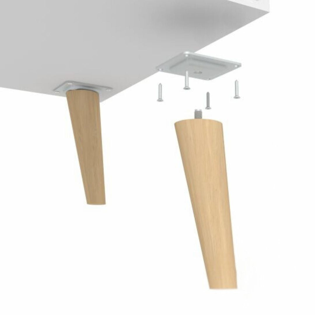 Comoda de sufragerie alba Fondi