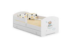 Pat copii LUK 160x80 cu sertar - Ursuletul Albastru