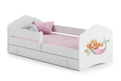Pat de o persoana FALA 160x80 cu sertar - Mica Sirena