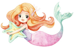 Pat copii ANNA cu saltea 160x80 Sirena