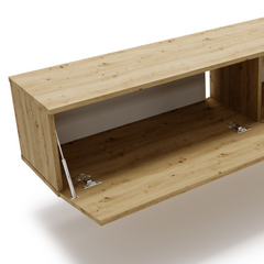 Dulap RTV Nicole 160 cm - culoare Artisan Oak