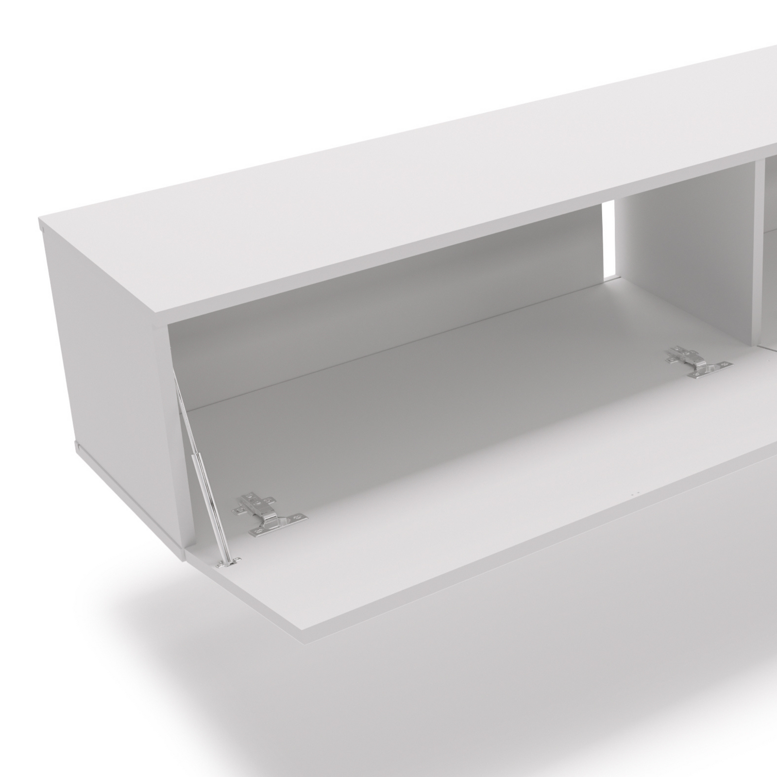 Dulap RTV Nicole 160 cm - culoare Alb
