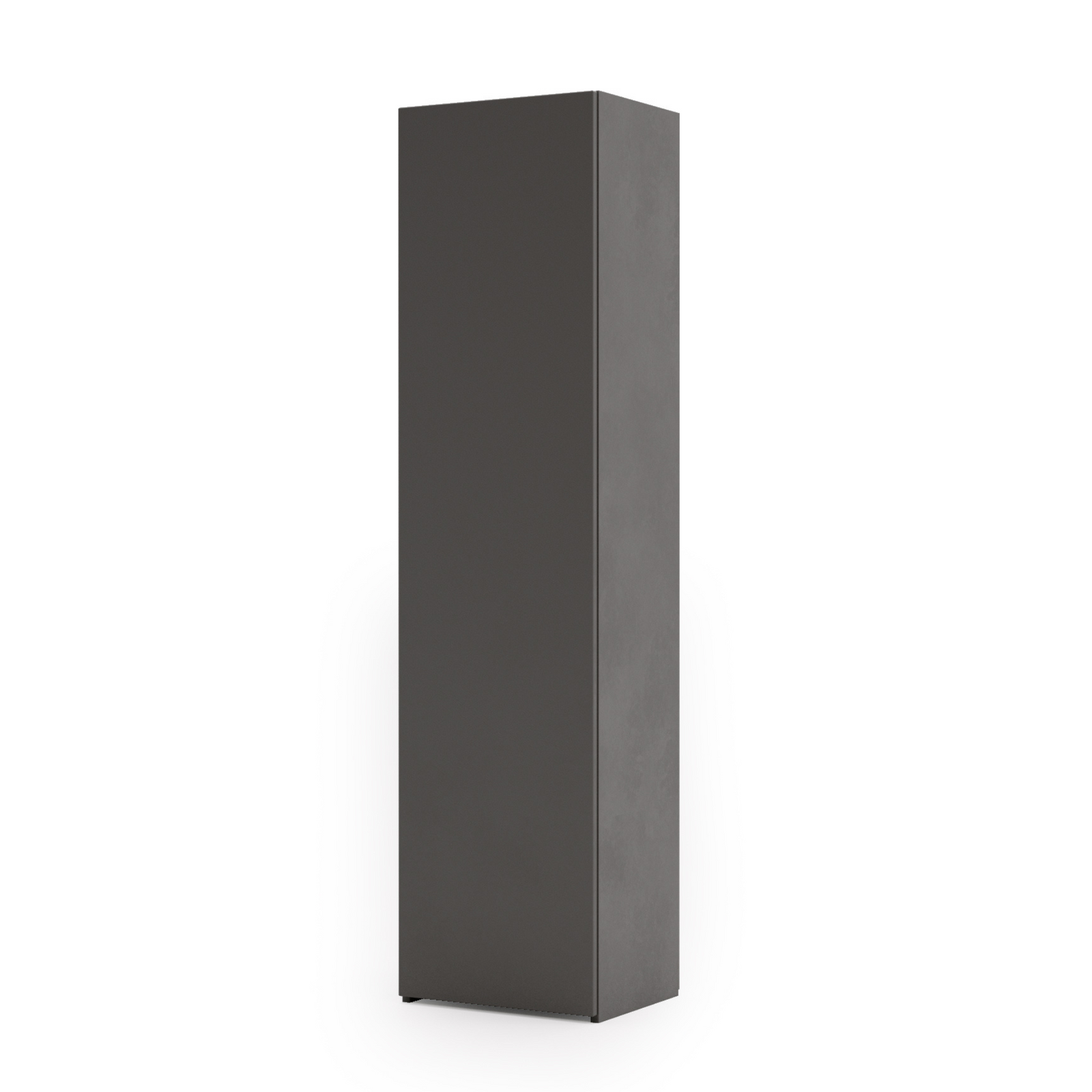 Biblioteca solida LONI 160x40 cm - culoare Gri