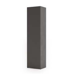 Biblioteca solida LONI 160x40 cm - culoare Gri