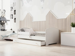 Pat de o persoana Luk 140x70 cu sertar