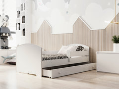Pat de o persoana Luk 160x80 cu sertar