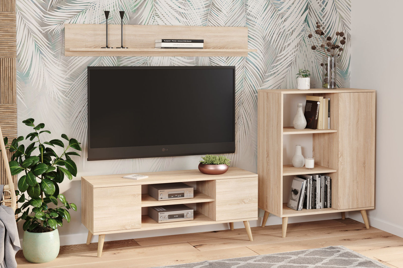 RTV Focus 155 cm stejar sonoma