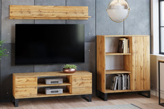 RTV Focus 155 cm - craft stejar stil mansarda