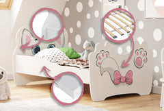 Pat copii Pink Cat 140x70