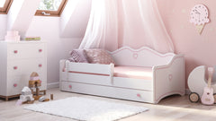 Pat Emma pentru tineret 180x80 roz