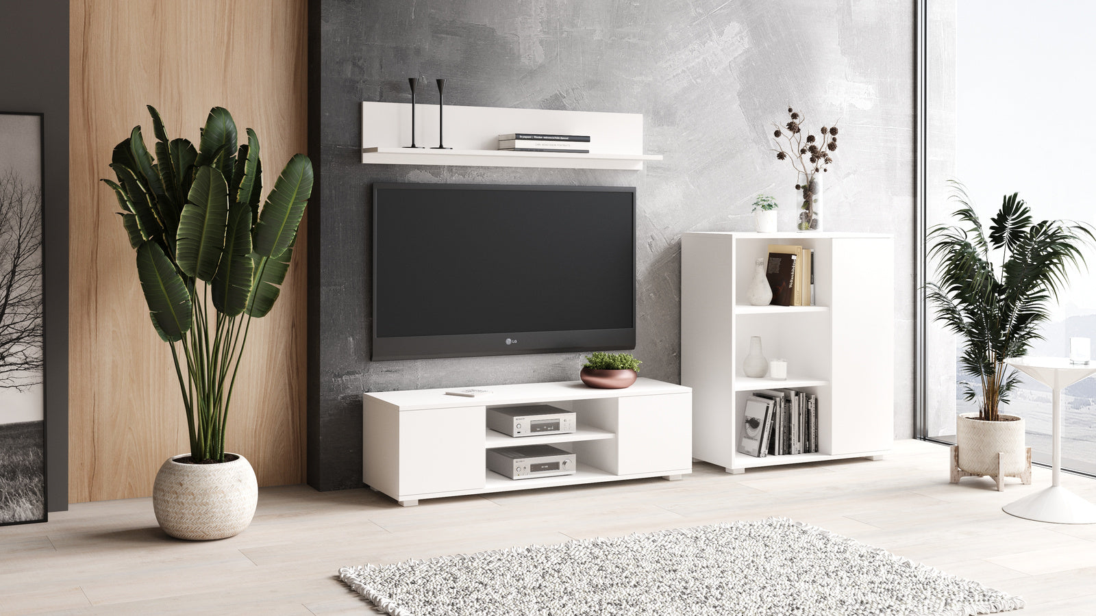 Dulap RTV Focus alb