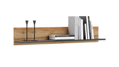 Raft 100 cm - stejar craft auriu/negru