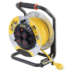Prelungitor cu tambur 4 prize cablu h07 rn-f 3g15 mm2 3200w exterior ip44 25 m
