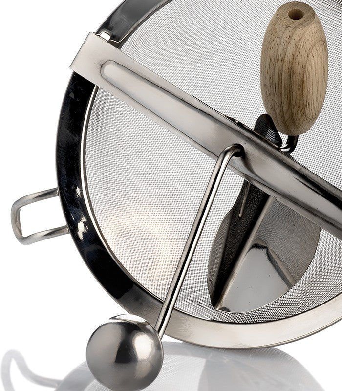 Presa cu sita fina pentru pasat legume si fructe 20 cm inox