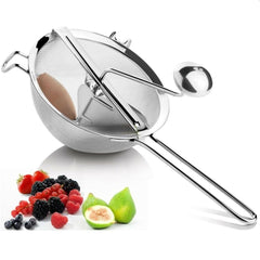 Presa cu sita fina pentru pasat legume si fructe 20 cm inox