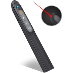 Presenter wireless laser pointer usb android ios windows 100 m 650 nm negru