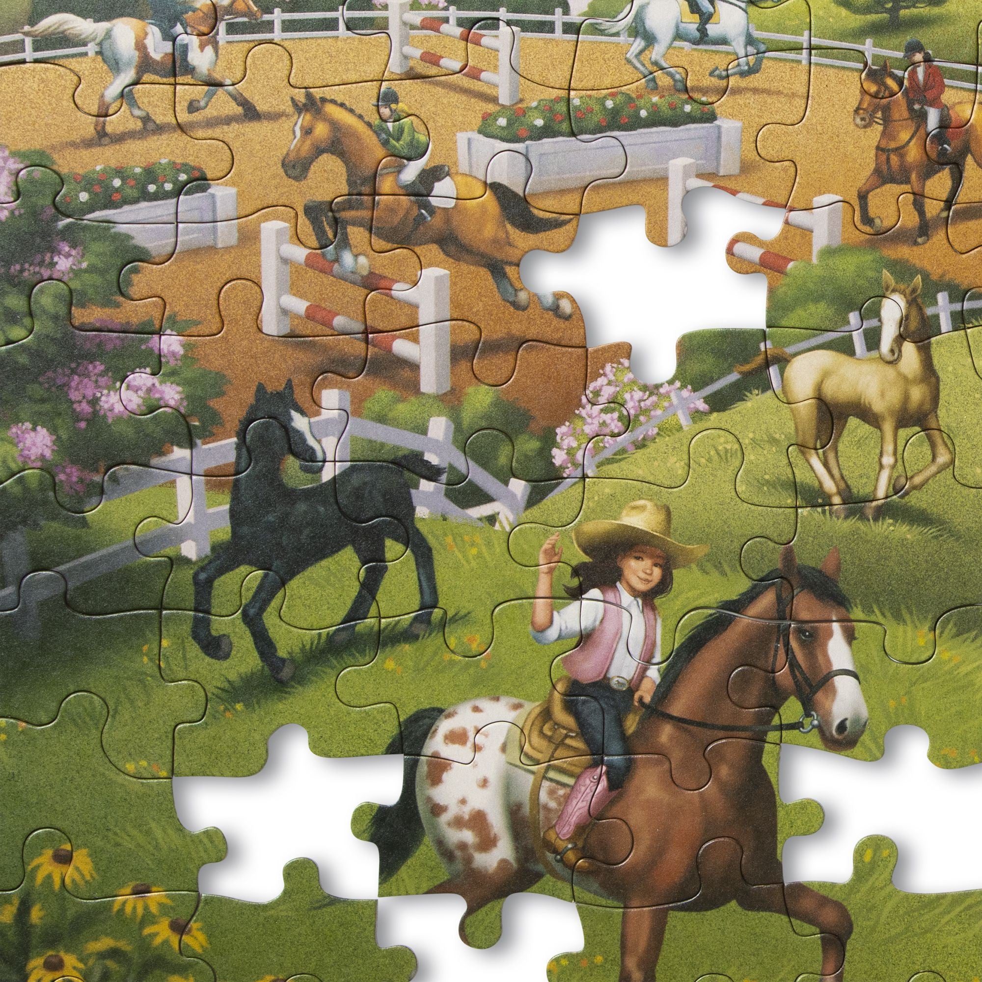 Primul meu puzzle eco din carton Calutii - Melissa & Doug
