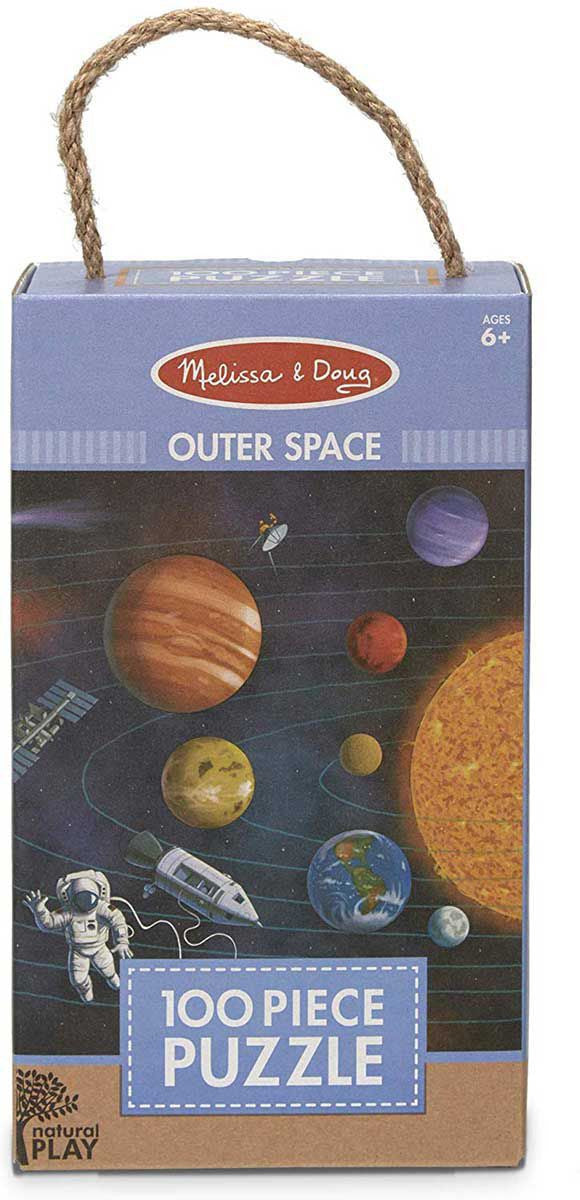 Primul meu puzzle eco din carton Spatiul - Melissa & Doug