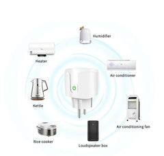 Priza wireless programabila functie temporizator control smartphone 3750 w