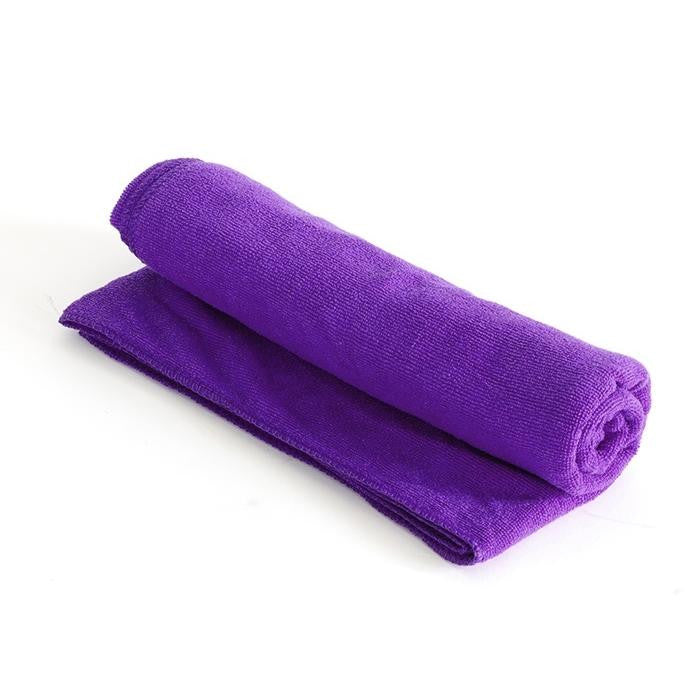 Prosop din microfibra super absorbant cu uscare rapida 100x50 cm culoare Violet