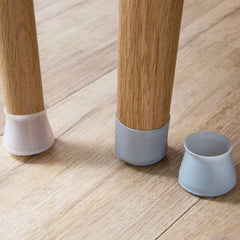Protectie din silicon pentru picioare de mobilier diametru 35 mm gri