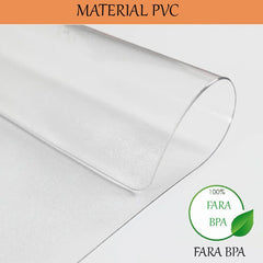 Protectie pvc pentru mobilier transparenta 1.2x1 metru grosime 0.5 mm