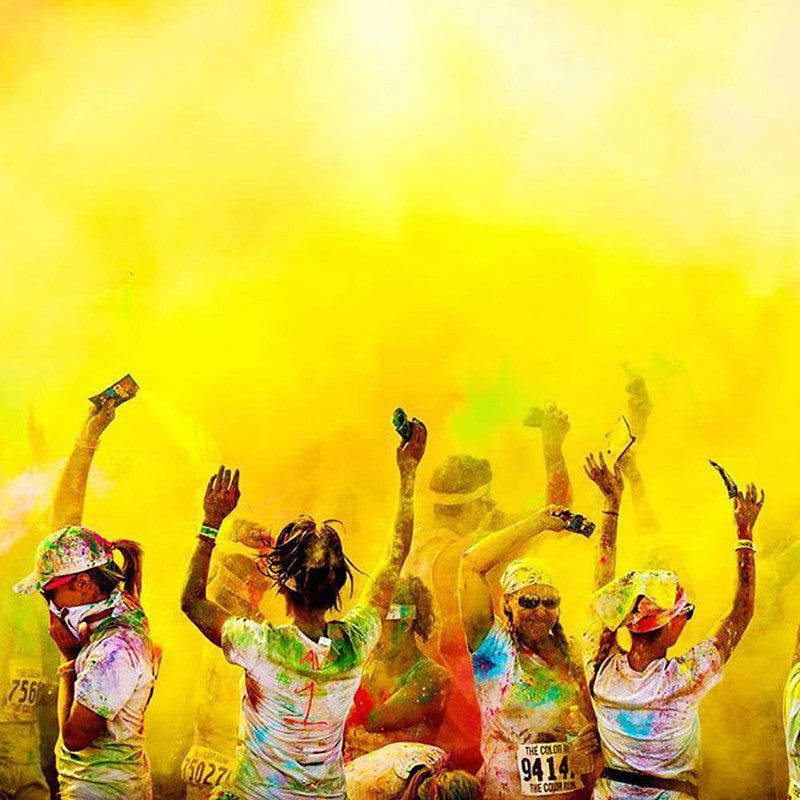 Pudra Neon UV Holi fx colorata 100 g culoare Orange