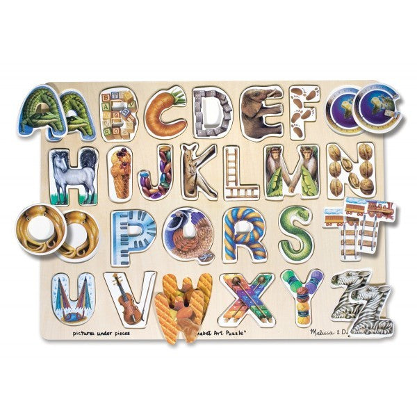 Puzzle Alfabet Art Melissa and Doug