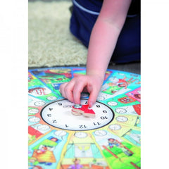Puzzle circular Invata ceasul Beleduc