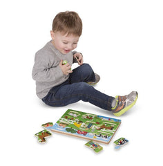 Puzzle cu sunete Old McDonald