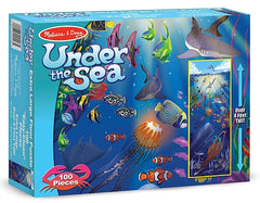 Puzzle de podea In adancurile Oceanului Melissa and Doug