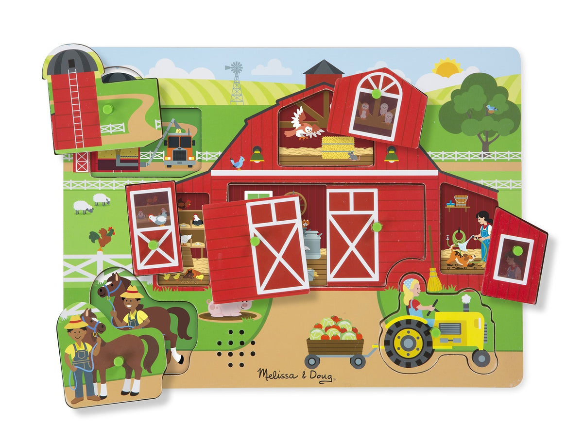 Puzzle sonor Ferma -  Melissa and Doug