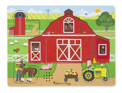 Puzzle sonor Ferma -  Melissa and Doug