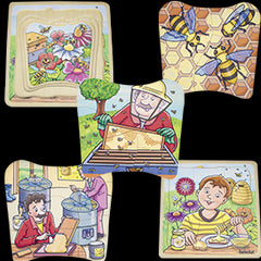 Puzzle Stratificat Mierea De Albine