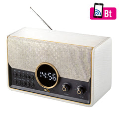 Radio 7 in 1 hifi stereo bluetooth mp3 usb microsd redare smartphone alarma afisaj ora