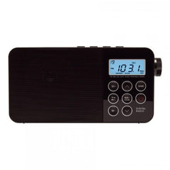 Radio digital AM/FM/SW cu ceas LCD functie alarma si temporizator oprire