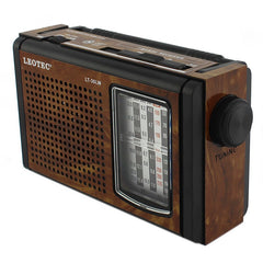 Radio portabil fm-am stil retro 7 benzi radio alimentare priza sau baterii