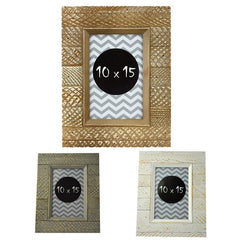 Rama foto Agnes 10x15 din Lemn Texturat culoare maro