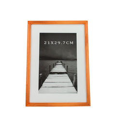 Rama foto Alvin din lemn, 21x29,7cm - culoare Cires