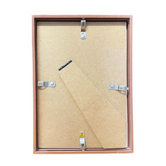 Rama foto birdie 15x21 cadru maro picior sustinere cleme fixare pe perete
