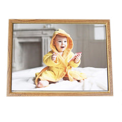 Rama foto magnetica 13x18 cadru lemn include hartie magnetica magic dara