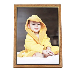 Rama foto magnetica 13x18 cadru lemn include hartie magnetica magic dara