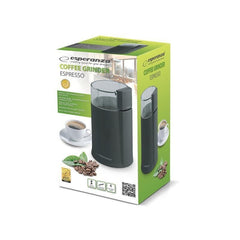 Rasnita de Cafea Esperanza Espresso 160w negru