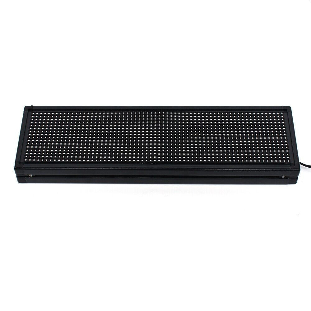 Reclama luminoasa led smd rgb 100x20 cm text imagini animatii usb si wifi