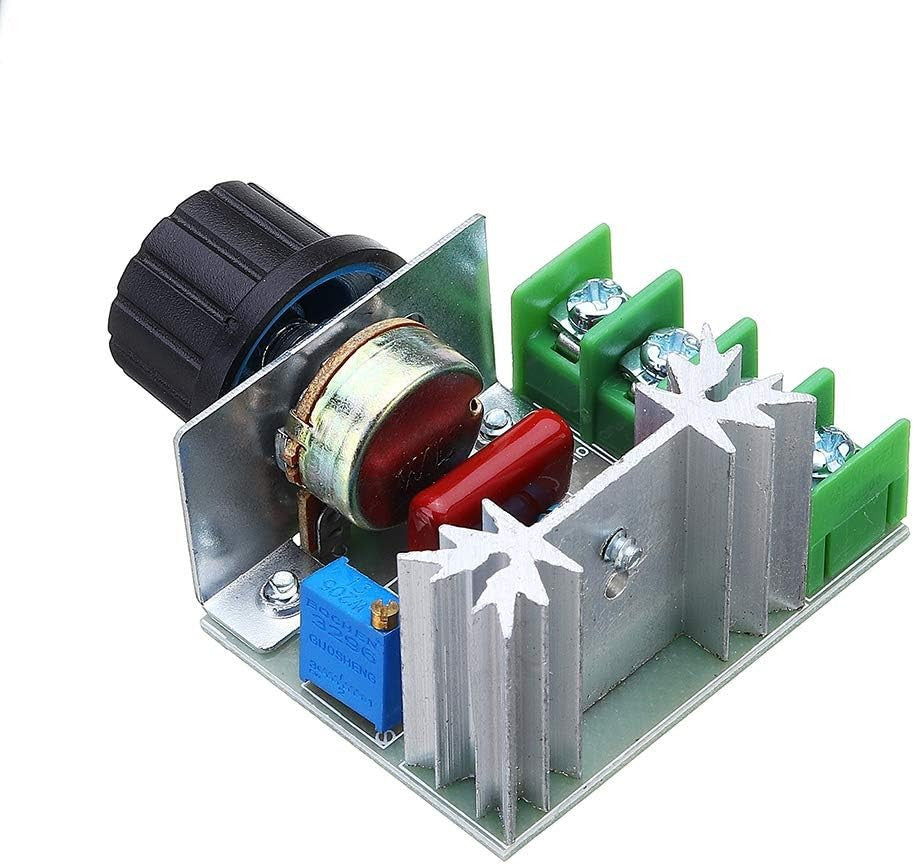 Regulator viteza motoare monofazate potentiator regulator incorporat 2000w 48x6x28 cm
