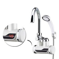 Robinet Electric cu furtun para Dus si afisaj LCD cu montare perete ProCart