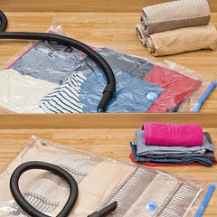 Sac pentru vidat haine prin vacuum 50 x 70 cm transparent reutilizabil