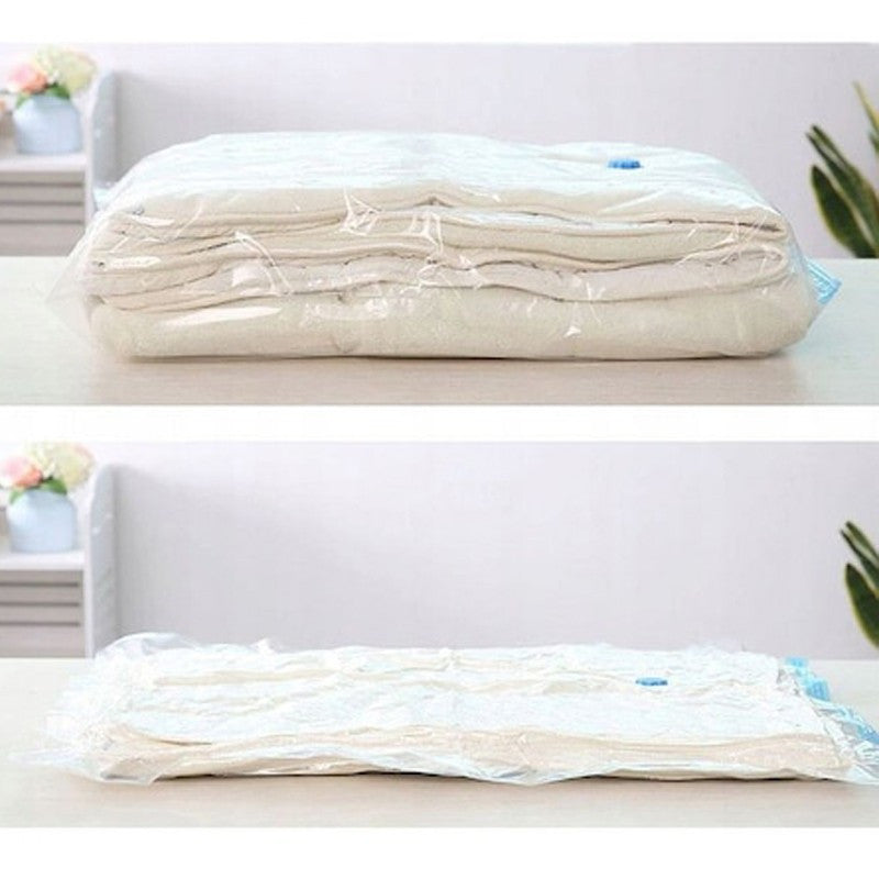 Sac pentru vidat transparent reutilizabil 80 - 110 cm inchidere glisor