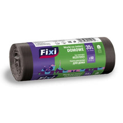 Saci menajeri HDPE 35 litri rola 50 bucati Negru