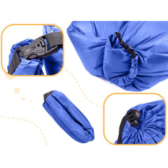 Saltea autogonflabila pentru camping plaja sau piscina tip sezlong 230 - 70cm